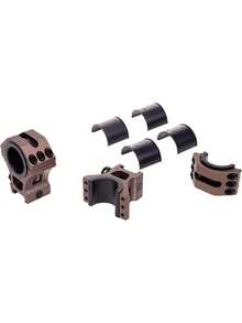 Optics Precision 21 Mm Picatinny Scope Rings, 34 Mm Tactical Scope Mount With 1 Inch 30 Mm Adapter 36 Mm/ 1.42 In Center Height Father's Favorite Gift - 皮卡汀尼導軌瞄準鏡環 + 棕色 - 查看 6