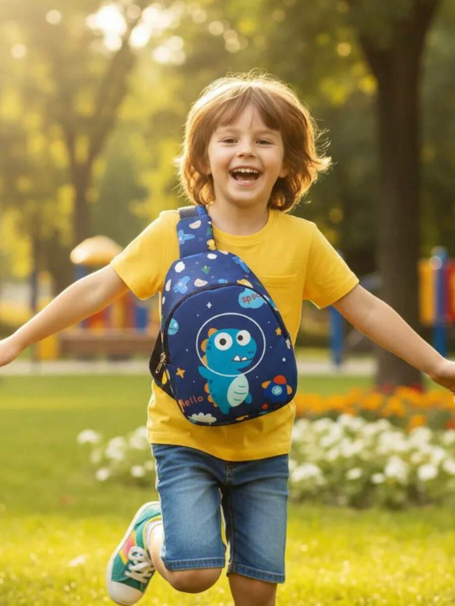 Kids' Sling Crossbody Bag - Blue - View 1