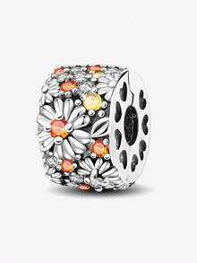 1pc Fashion Shiny Exquisite Pendant Bead, Suitable For Women's Bracelet, Bangle DIY Jewelry Making And Daily Outfit Accessories, Suitable For Girls To Wear - Multicolor - View 17
