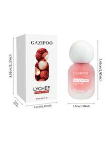 GAZIPOO 15ml 荔枝香氛噴霧，甜美清新荔枝果香，持久留香，迷你磨砂圓瓶，女性便攜口袋香氛，適合日常、約會、夏季出遊 - 荔枝 - 查看 5