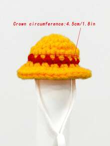 Hamster Decorative Knitted Knitted Hat Photo Prop Animal & Plant Shaped Cute Accessory Parrot Hat Snake & Lizard Accessory - Multicolor - View 34