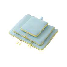 1pc New Vertical Storage Bag Handheld Large Capacity Makeup Bag Travel Hanging With Mirror Toiletries Bag PU Waterproof Cosmetic Bag - Multicolor - View 13