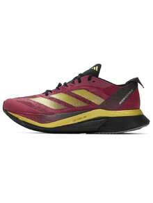 Adidas Sepatu Lari Pria dan Wanita ADIZERO BOSTON 12 CNY 2026 Musim Panas Tahun Baru Merah Sepatu Lari Balap JS1919 - Energi Merah/Emas/Hitam - View 6