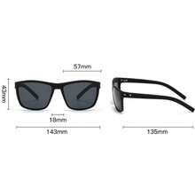 3 Pairs Black Textured Square Frame Fashion Combination Glasses, Colorful Reflective Coated Lenses Outfit Accessory, Driving Beach Vacation Street Style Daily Look Decorative - Black - View 9