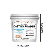 Plaster Casting Powder 3kg, Water Activated Fast Curing Plaster Casting Powder, 20-30 Minutes Demold, Easy Mixing & Beginners Friendly Casting Powder For Resin Molds, Crafts & DIY Art. - Casting Powder - View 9