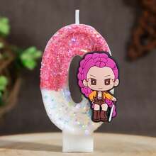 Mattel K-Pop Demon Hunter Influencer Exquisite Boxed Birthday Cake Number Candles Witch Girl Group Celebration Handmade Independent Decoration Creative - View 20