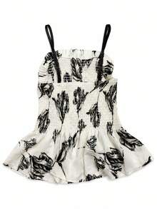 2025 Summer Design Bow Decor Versatile Women Casual Elegant Camisole - Apricot - View 4