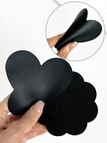 2 buah Bantalan Pencampur Kuteks Kuku Bentuk Kupu-kupu Kelopak Hitam, Alat Pencampur Warna Kuteks Kuku Portabel - MultiWarna - View 6