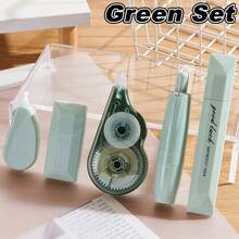 5PCS Multi-Shape Correction Tape,Smooth Gliding, Quick-Dry, For School/Office, Ergonomic & Portable, For Students/Teachers, First Day Of School - Multicolor - View 1
