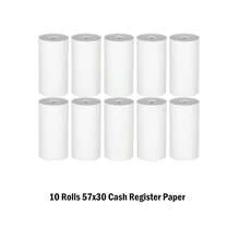 5/10 捲 57x30mm 熱感紙捲，POS 收據紙，適用於收銀機、超市、外帶打印機 - Thermal Paper - 查看 9