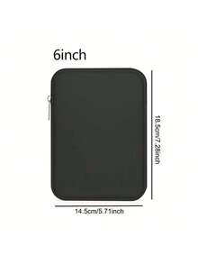 1pc 6"/7"/8"/10"/11" Office Commute Essential Soft Laptop Sleeve, Scratch-Resistant Wear-Resistant Organizer Bag, Lightweight Portable, Minimalist Fashionable Carry-On - Rectangle - View 17