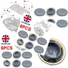 FITS  TRANSIT CUSTOM - ROOF HOLE RUBBER GROMMET PLUG - CENTRE OF ROOF - X 6 - UK-h373801 - View 11