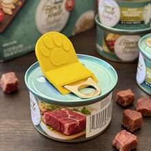 1/5/10pcs Plastic Can Opener, Multiple Colors Available, Suitable For Opening Canned Foods And Beverages, Non-Slip Design Protects Women's Nails, Suitable For Cat And Dog Food Cans, Multi-Functional Kitchen Tool - View 3