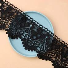 15-Code European Crown Pattern Embroidered Water-Soluble Lace Trim, 3.35 Inches Wide, Non-Stretch Hollow Polyester Lace Edge, Suitable For Clothing Sewing, DIY Crafts, Hem Finishing, Waist And Neckline Decoration - Multicolor - View 13