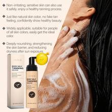 OUHOE Self Tanning Mousse, Sunless Tanner Foam For Streak-Free Bronzed Glow, Moisturizing Body Bronzer For Even Summer Tan - Bronze - View 7