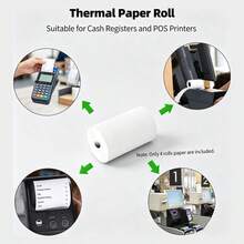 5/10 捲 57x30mm 熱感紙捲，POS 收據紙，適用於收銀機、超市、外帶打印機 - Thermal Paper - 查看 7