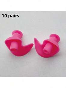 (200 pièces) 100 paires (2 pièces) 1 paire de bouchons d'oreilles de natation en silicone, conception imperméable réutilisable, gauche et droite, ajustement confortable au conduit auditif, empêche l'eau de pénétrer dans les oreilles, convient aux débutants apprenant la natation, freestyle pour hommes, brasse pour adultes, papillon pour femmes, natation d'hiver pour personnes âgées, applicable aux piscines et aux océans, utilisation à la plage, matériau en silicone léger et portable, compact et durable, taille appropriée et réduction du bruit. Fête des mères/Vacances/Amant/Ami/Usage personnel, été, jeux de plein air, essentiel de vacances - Multicolore - Voir 28