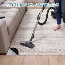 1 Rollo de Revestimiento de Estante de Silicona Engrosada para Gabinetes de Cocina Impermeable/Resistente al Aceite Revestimiento de Cajón con Agujeros Antideslizante Revestimiento de Armario y Refrigerador (Sin Adhesivo) - 150x200cm - Ver 8
