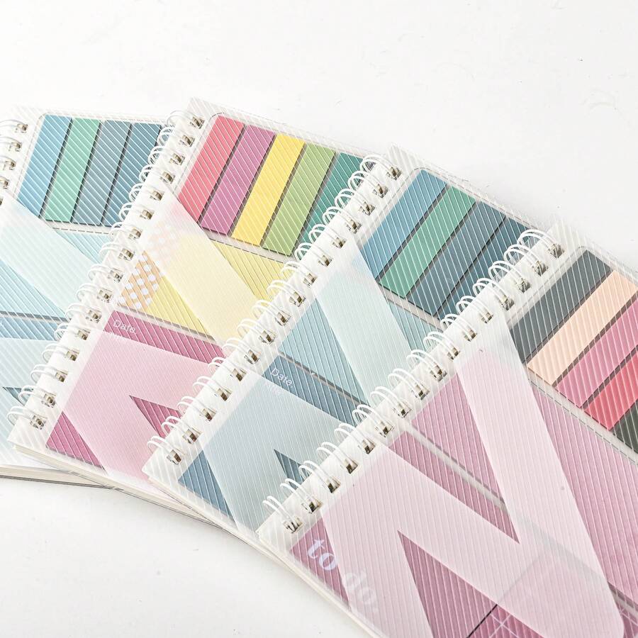 This Sticky Note And Notebook Combo Set Is Convenient To Use. The Soft And Elegant Morandi Color Is Perfect For Students. The Notebook Has An Adhesive Design And Is Stylish. It Can Be Used As A Student Message Board Or As An Office Sticky Note. Suitable For Schools, Offices, Primary And Secondary School Students (Both Boys And Girls), And Office Workers. Also A Great Gift For The Back-To-School Season. - one-size - View 1