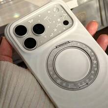 Anti-Scratch Matte Soft Lens Protector Sticker Compatible With IPhone 17 Pro Max 17 Pro - White Bow - View 3