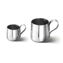 Stainless Steel Mini Milk Pitcher With Pointed Spout, Latte Art Cup, Small Milk Jug, Coffee Milk Cup, Coffee Tool - Silver - View 15