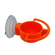 1pc Suction Cup Window Mounted Parrot Feeding Bowl With Dual-Sided Grip Rings, Multi-Color Detachable Feed Container, Wall/Glass Mountable Feeding Container, Suitable For Indoor/Outdoor Window-Side Parrot Feeding Layout Bird Cage Accessory - View 9