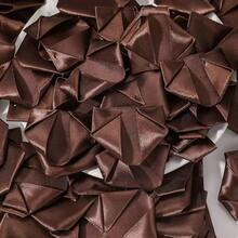 100pcs Semi-Finished Handmade Satin Rose Petals, Suitable For DIY Eternal Rose Bouquets, Reduce Handmade Costs, Easy Assembly, Reduce Repetitive Labor, Improve Floral Production Efficiency, Perforated And Heat-Pressed Styles Randomly Shipped - Petal - View 16