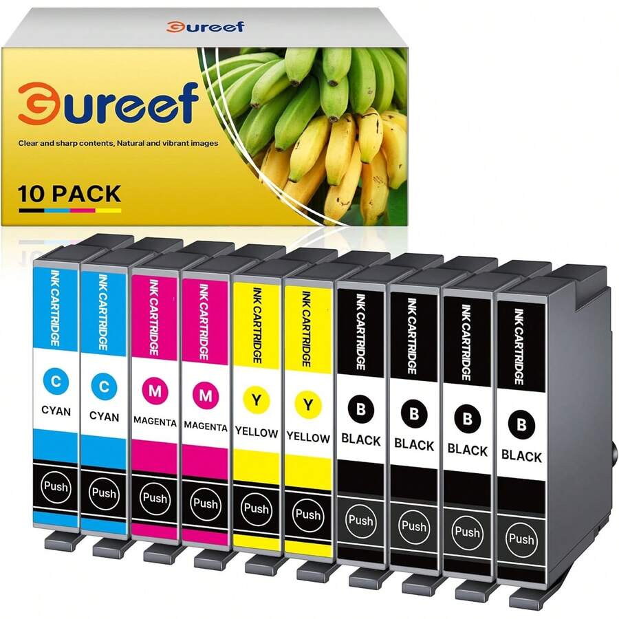 Compatible With 604xl Ink Cartridges Multipack 10 Pack XP2200 XP3200 XP4200 XP4205 XP2205 WF2935 - View 1