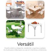 Picnic Tables - White - View 6