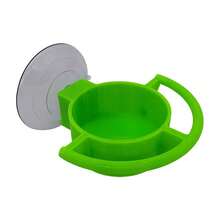 1pc Suction Cup Window Mounted Parrot Feeding Bowl With Dual-Sided Grip Rings, Multi-Color Detachable Feed Container, Wall/Glass Mountable Feeding Container, Suitable For Indoor/Outdoor Window-Side Parrot Feeding Layout Bird Cage Accessory - View 8