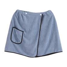 Towel & Bath Towel Sets - Grayish Blue - View 2