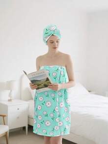 Towel & Bath Towel Sets - Rose Red - View 10