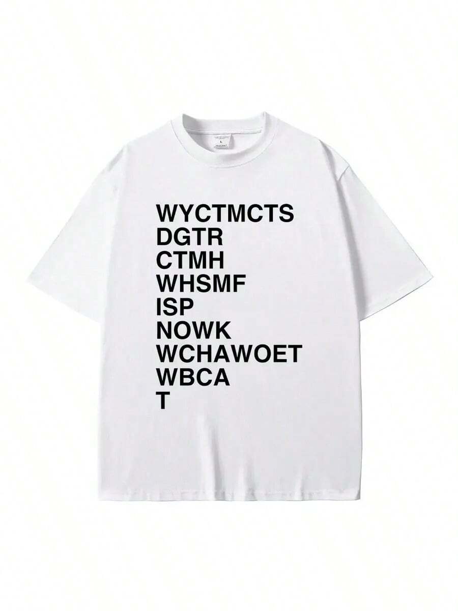 Unisex Graphic T-Shirt With Classic Heated Rivalry Quote - 白色 - 查看 1
