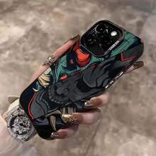 Yuanqi Black Devil غطاء حماية دقيق كامل التغطية مضاد للسقوط مناسب لهواتف أبل آيفون 6/7/8/X/Xs/Xr/Xs Max/11/12/13/14/15/16Pro Max - أسود شفاف - مشاهدة 5