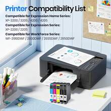 Compatible With 604xl Ink Cartridges Multipack 10 Pack XP2200 XP3200 XP4200 XP4205 XP2205 WF2935 - View 2