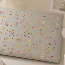 1pc Summer Afternoon Floral Pattern Phone & Computer Stickers, Suitable For Decorating Laptop, Headphones And Camera, Self-Adhesive DIY Stickers - View 3