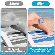 Summer Sand Remover, Suitable For Beach Sand Removal Bag, Sand Removal Powder Bag, Beach Vacation Travel Camping - Multicolor - View 6