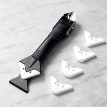 5-In-1 Multi-Function Scraper - Ultimate Home Tool For Glass Glue Removal - Can Remove Residual Glue, Scraper And Leveling Tool - Random - View 6
