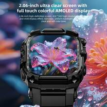 LOKMAT APPLLP 7 MAX Men's 4G Smartwatch, Supports 4G LTE And SIM Card, Fitness, Heart Rate, And Sleep Monitoring Tracker, Full Touchscreen, GPS, Camera, WiFi + 4G Smartwatch, Compatible With Android And IOS Systems - View 5