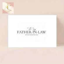 2pcs,His Elegant Two Pieces Wedding Greeting Card Set Features Chic Mixed Font Wording For Mother-In-Law And Father-In-Law, Thick Blank Inner Cardstock For Writing Personal Thankful Messages - One Size Fits All - View 10