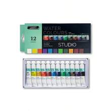 10/12/24 Colors Watercolor Paint Set 12ml Tubes High Pigment Transparent For Artists Students,Art Enthusiast - Watercolor Paint Set - View 9