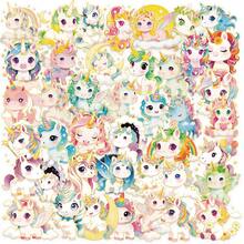 50pcs Unicorn Stickers Decoration, Suitable For Phone Cases, Notebooks, Water Bottles, Skateboards, Graffiti Helmets, Gift Stickers - 1 Set - View 24