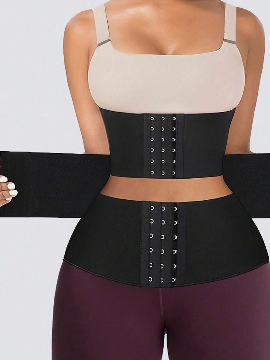 Women Exercise & Fitness Belt - Black - View 1