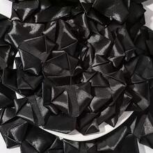 100pcs Semi-Finished Handmade Satin Rose Petals, Suitable For DIY Eternal Rose Bouquets, Reduce Handmade Costs, Easy Assembly, Reduce Repetitive Labor, Improve Floral Production Efficiency, Perforated And Heat-Pressed Styles Randomly Shipped - Petal - View 12