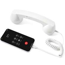 2026 New Type-C Retro Phone Handset With Built-In Microphone, Noise Cancelling, Wired Retro Handset For Phone Video Conference, Office Calls, Clear Audio Pickup, Low Leakage, Suitable For Office And Home Use - View 25