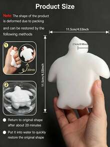 8pcs Turtle-Shaped Oil-Absorbing Cleaning Sponges, Pool Surface Oil-Absorbing Sponges, Sponge Filter Net, 5/1pc, High Elasticity Sponge, Lightweight Floating Reusable, Effectively Filters Floating Debris, Suitable For Pool, Bathtub, Washbasin, Kitchen Sink Cleaning Accessories, Pool Cleaning Tools, Swimming Pool Cleaning Balls, Pool Accessories, Summer Essential, Swimming Pool - Multicolor - View 6