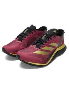 Adidas Sepatu Lari Pria dan Wanita ADIZERO BOSTON 12 CNY 2026 Musim Panas Tahun Baru Merah Sepatu Lari Balap JS1919 - Energi Merah/Emas/Hitam - View 8