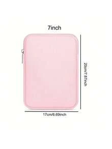 1pc 6"/7"/8"/10"/11" Office Commute Essential Soft Laptop Sleeve, Scratch-Resistant Wear-Resistant Organizer Bag, Lightweight Portable, Minimalist Fashionable Carry-On - Rectangle - View 13