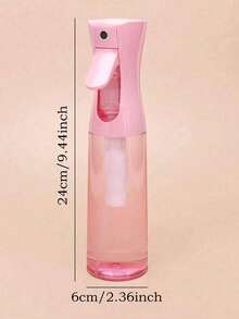 1pc High Pressure Continuous Spray Bottle, Alcohol Continuous Sprayer (10.1oz/100/200/300ml), Household Continuous Spray Bottle, Ultra-Fine Mist Sprayer, Reusable Hair Product, Refillable Bottle, Back To School Essential, Gift For Girls - Pink - View 11