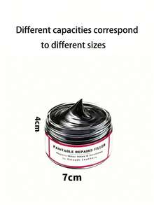 1 Set Car Scratch Repair Paste - Interior & Plastic Polishing, Tire Blackening Paste, Restore Gloss, Includes Polishing Sponge - A - View 10